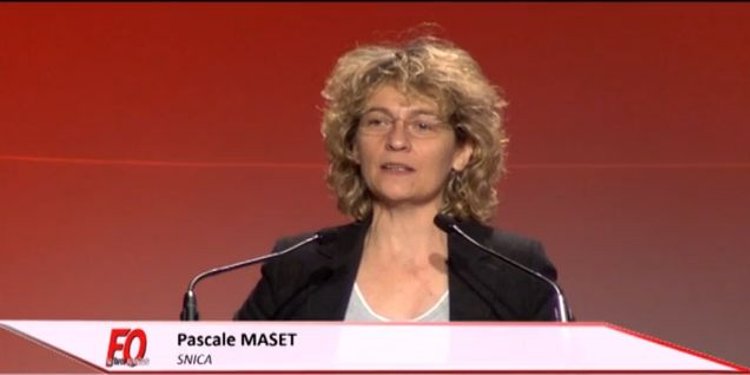 Intervention de Pascale Maset, secrétaire générale du SNICA FO, au Congrès Force Ouvrière 2015